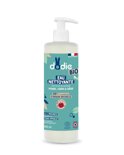 [3700763510309] Dodie 3 in 1 Cleansing Water Organic - from birth - 400ML