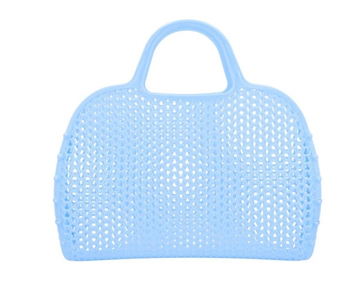 [8434149737367] Tutete Retro Vintage Serenity Blue Beach Bag