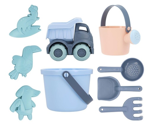 [8434149834271] Tutete Serenity Blue Cube Beach Toys Set