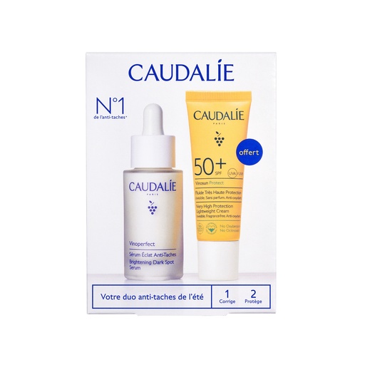[2733-6] Caudalie Vinoperfect Serum & Suncare Set 2025