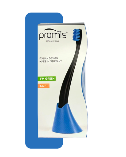 [4260689830480] Promis Blue Brush & Holder