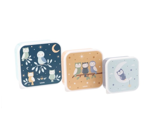 [8434149514968] Tutete 3 Lunch Boxes Magical Forest
