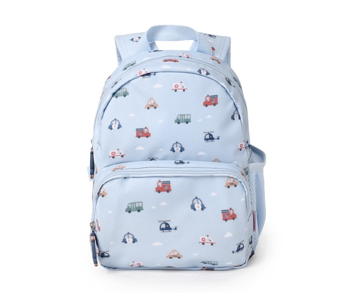 [8434149689413] Tutete City Cars  Kindergarten Backpack