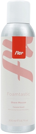 [8055774040013] Fler Shave Mousse Coconut  Foamtastic 200 ml