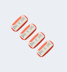 [8055774040068] Fler Razor Cartridges *4 cope