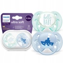 Avent Biberon rrens Ultra Soft 0-6m hello baby/anije
