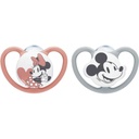 BIB RRENS SILIKONI 6-18 M SPACE MICKY *2 PCS GREY