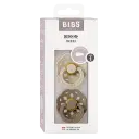 BIBS BOHEME size 1 VANILLA/ DARK OAT