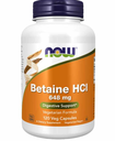 Now Betaine HCL 648 mg *120 kapsula