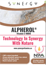 Synergy ALPHEROL Vitamin E 400 IU *30caps