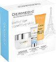 Dermedic OILAGE SET Nourishing Day Cream Restoring Skin Density 50ML+Face Cleansing Oil Syndet 25ML+Conce Anti-Wrinkle Eye Cream 7ML