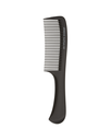 JANEKE PROFESSIONAL HANDLE COMB, BLACK COLOR, 22cm