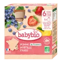 Babybio Pouch +6months 4x90gr