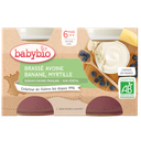 Babybio Brassé Jar +6months 2x130gr