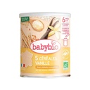 Babybio Vanilla 5 Cereals - Organic 220gr +6m