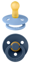 Bibs Colour Natural Rubber Size 1 0+ months 2 cope BLU 