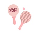 Tutete Neoprene Beach Paddles with Ball stripes 