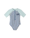 Tutete Swimsuit with Zipper Stripes Blues&Beyond  