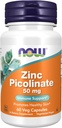 Now Zinc Picolinate 50 mg *60 caps 