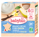Babybio Pouch +6months 4x85gr