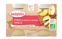 Babybio Mango Apple jar-Organic (2*130 Gr) mois 4+ 