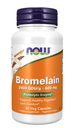 Now Bromelain 500 mg /2400 GDU *60 caps 