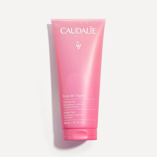 [384] Caudalie Rose Des Vignes Shower Gel ,200ml