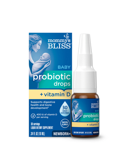 [556301] Mommys Bliss Baby Probiotic drops + D3,10ml