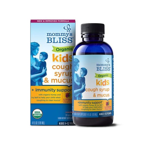 [715201] Mommys Bliss kids cough syrup e mucus  ,120ml