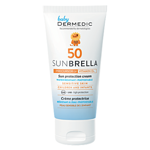 [604-DM-1058] DERMEDIC BABY SUNBRELLA SUN PROTECTION CREAM, SPF 50+