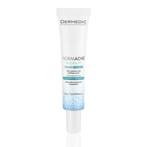 [604-DM-148] Dermedic Normacne Niacestre Hyaluron Ultra-moistursing Soothing Cream ,40ml