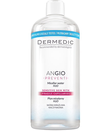 [604-DM-1690] Dermedic Angio Micellar Water ,500ml