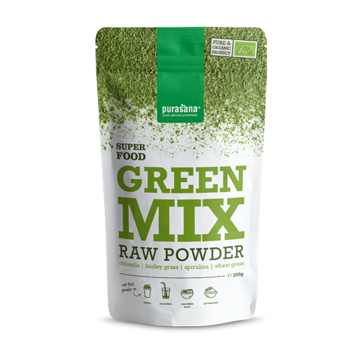 [PURASU14] Purasana Green Mix Raw Powder * 200g