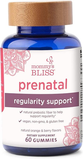 [679234106316] Mommys Bliss Prenatal Regularity support,60gummies