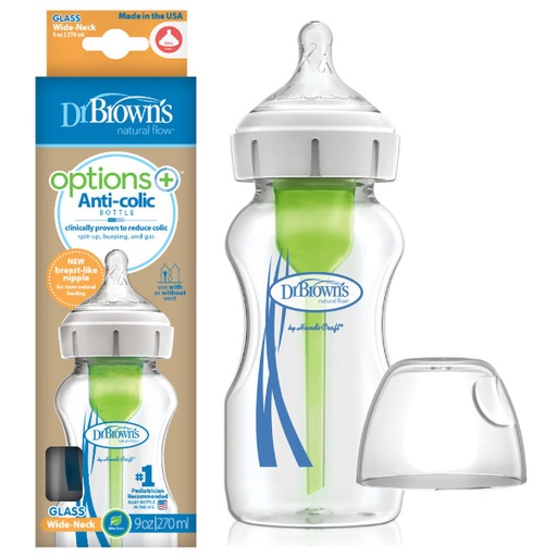 Dr Browns  Anti Colic glass bottle 270ml x1